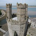 Caernarfon Castle - Blick vom Turm