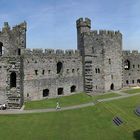 Caernarfon Castle - Panorama