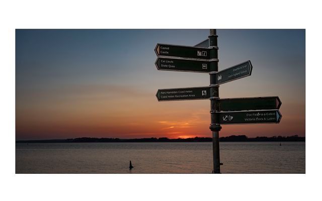 Caernarfon - da geht´s lang