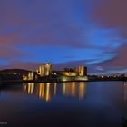 Caerphilly Castle, Wales, UK