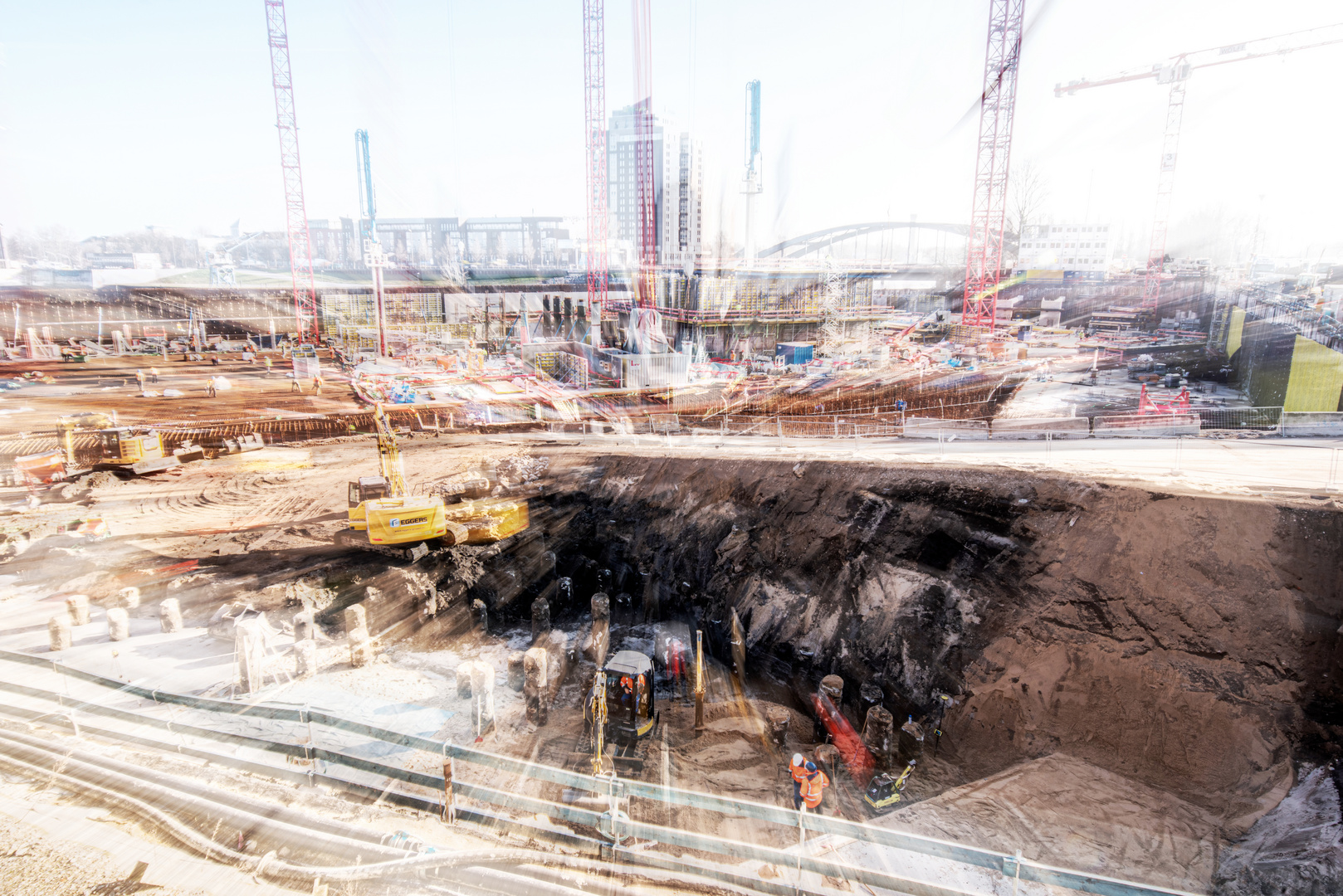 Cäsarenwahn, Baustelle Hamburger Elbtower