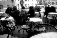 Cafe an de piazza Navona