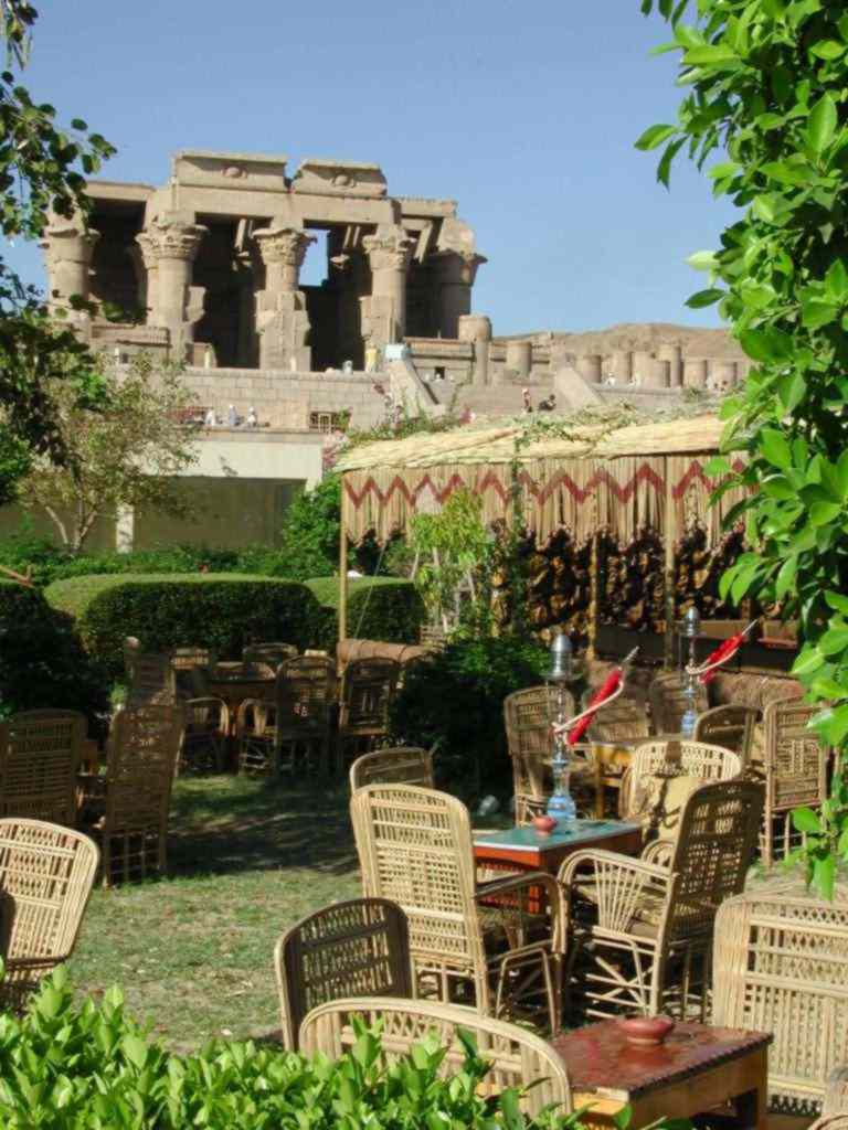 Cafe bei Kom Ombo,Ägypten