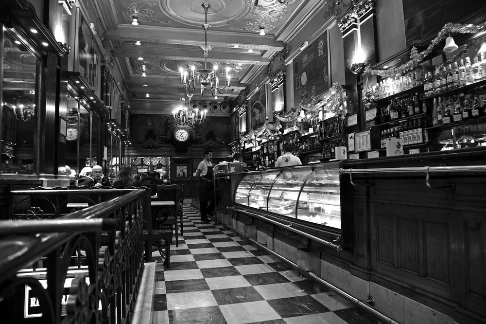 Café "Brasileira" · Lissabon, November 2008