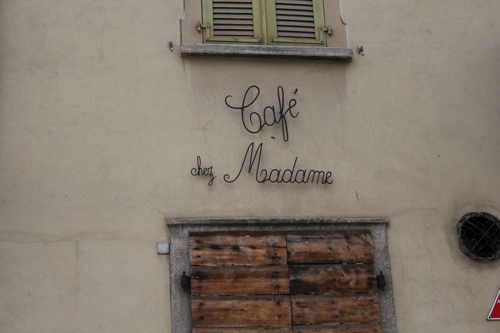 Café chez Madame