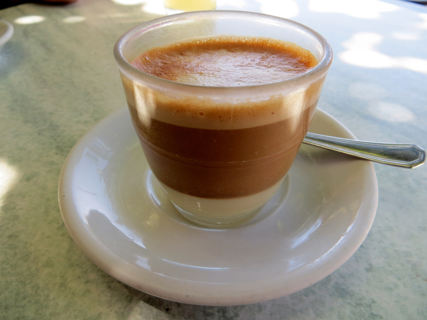 Café Cortado leche y leche....immer eine Reise wert :-)