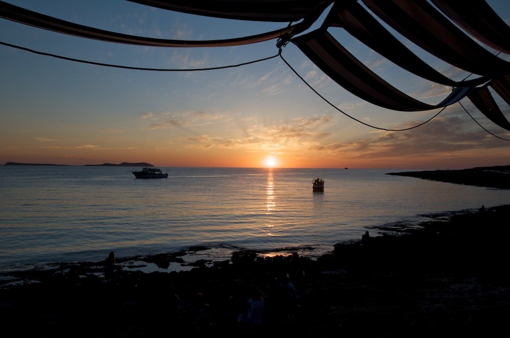 Café del Mar Sonnenuntergang