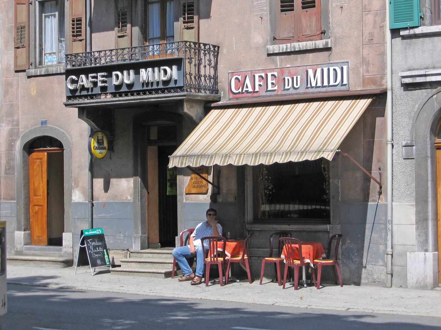 Café du Midi in Martigny