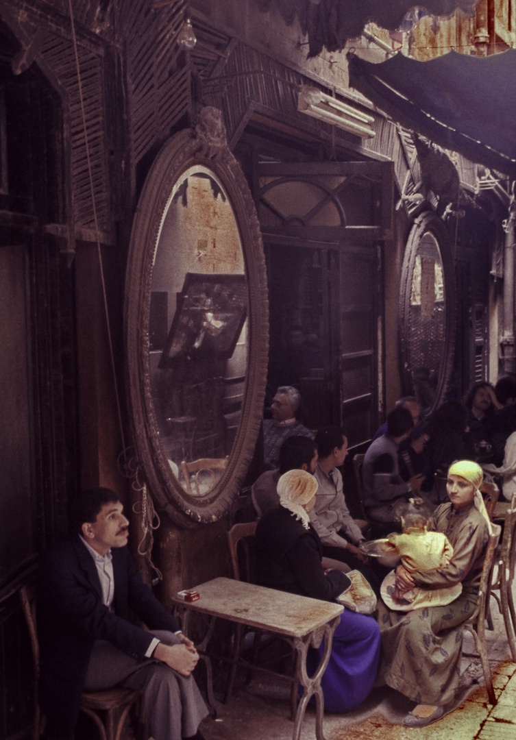 Café El Fishawi im Bazar 1984