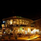 Café Extrablatt Am Pferdemarkt in Bottrop am späten Abend