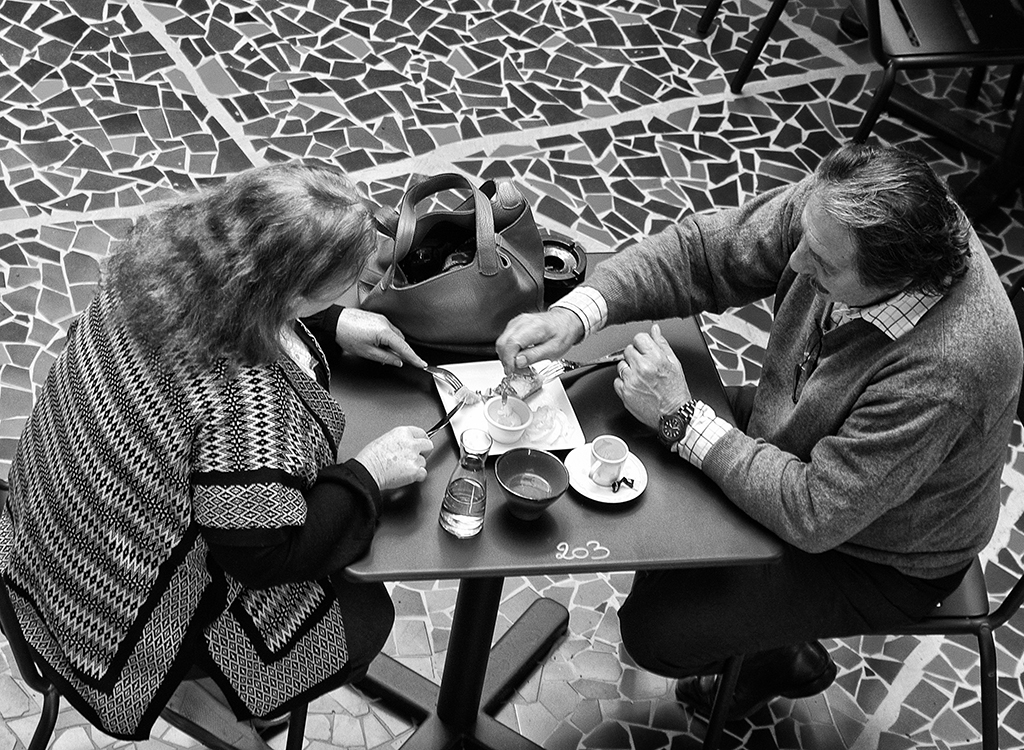 Café gourmand à deux