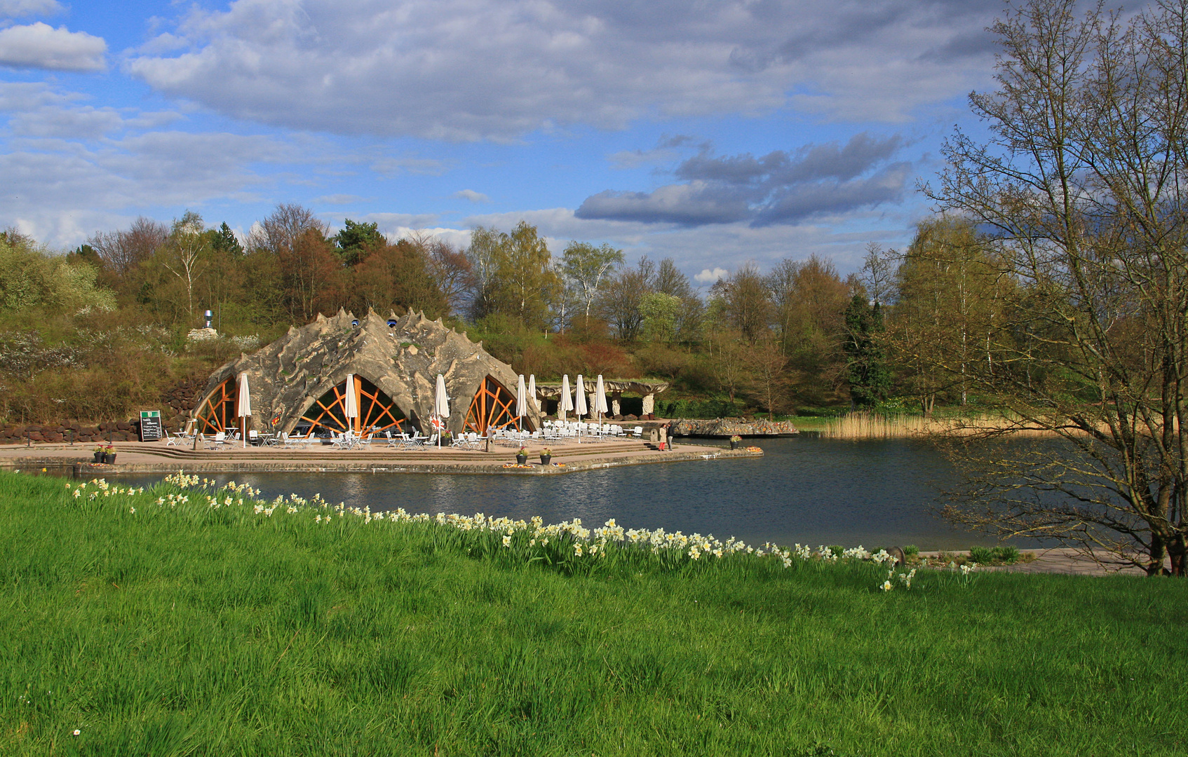 Cafe im Britzer Garten Foto & Bild deutschland, europe