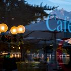 Café im Morgenlicht