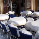 Cafe im Schnee