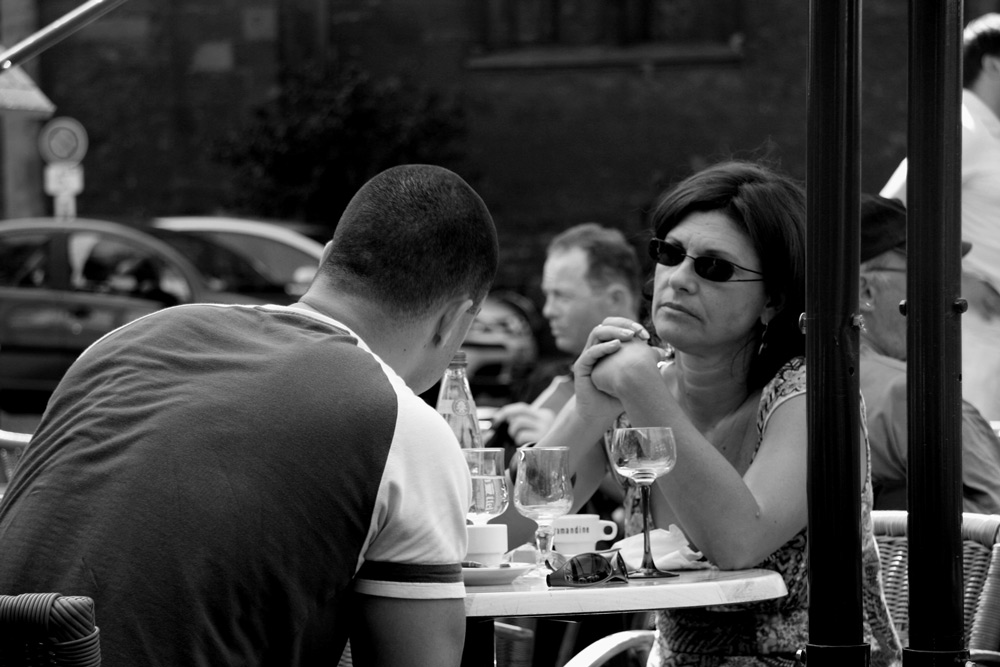 Cafe in Colmar