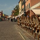 Cafe in der Altstadt von Caorle