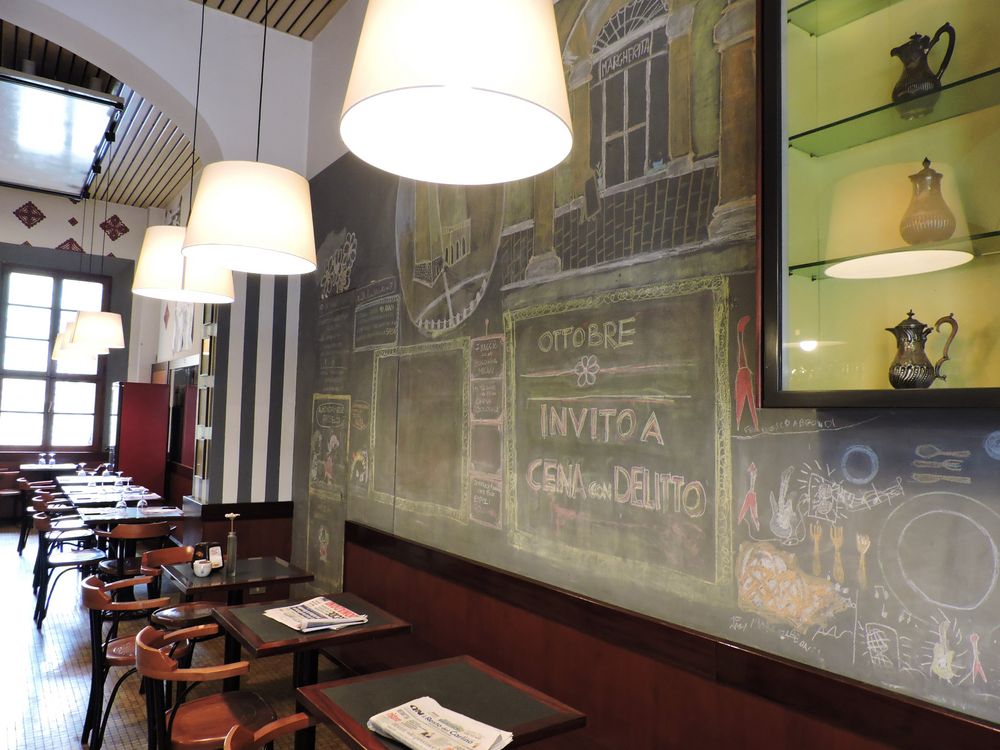 Cafè in der Via Saragozza Foto & Bild italy, world Bilder auf