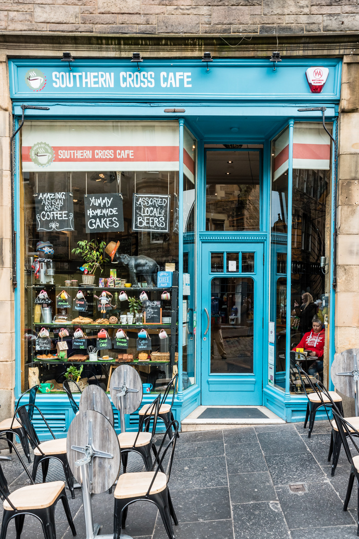 Café in Edinburgh