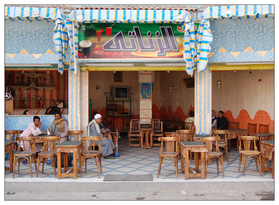 Cafe in El Fayum