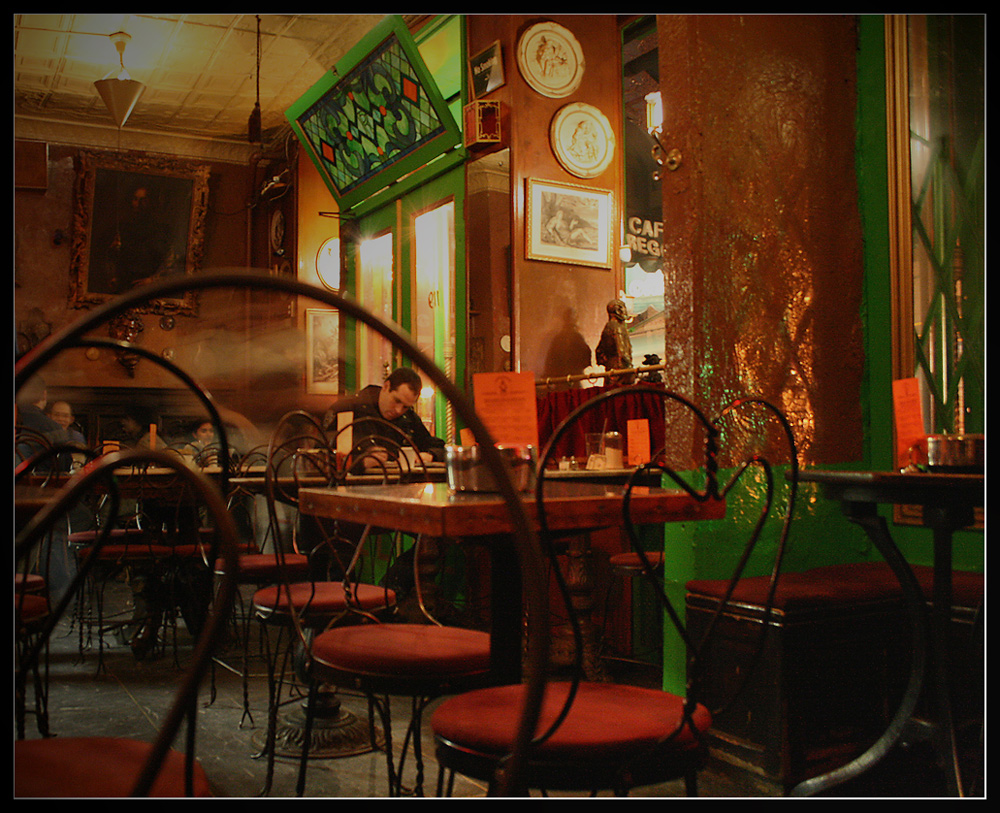 Cafe in Greenwich Village