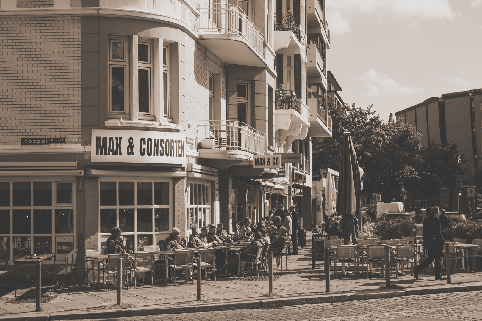 Café in Hamburg