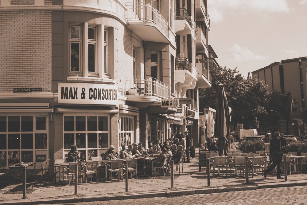 Café in Hamburg