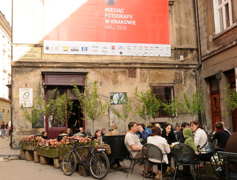 Café in Krakau