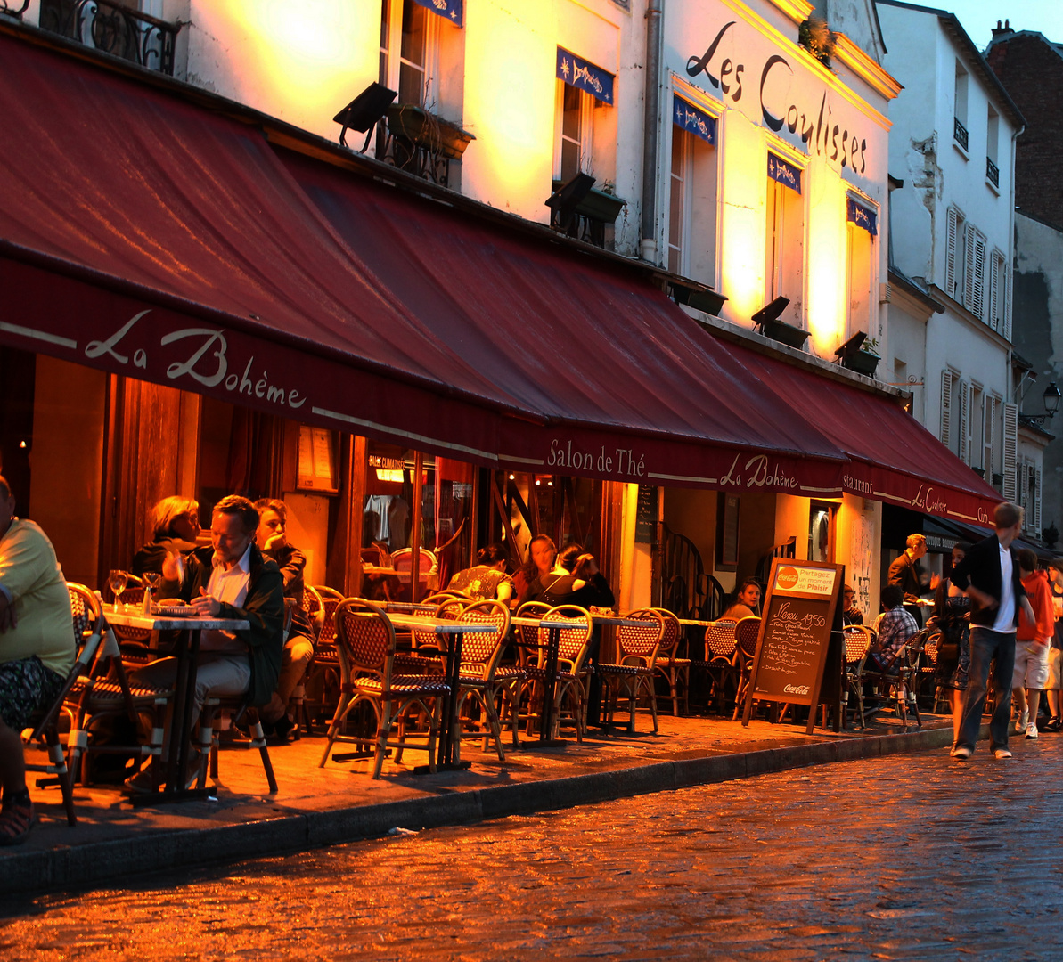 Cafe' in Paris