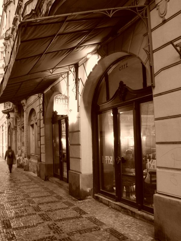 Cafe in Prag