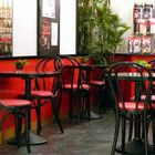 Cafe in red