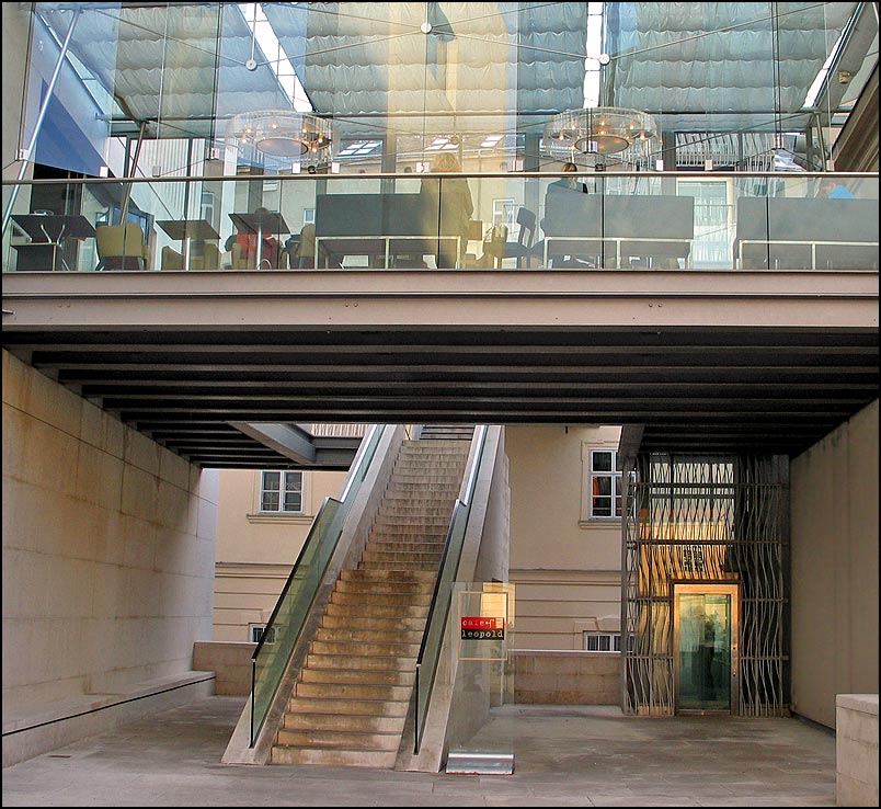 cafe leopold - staircase