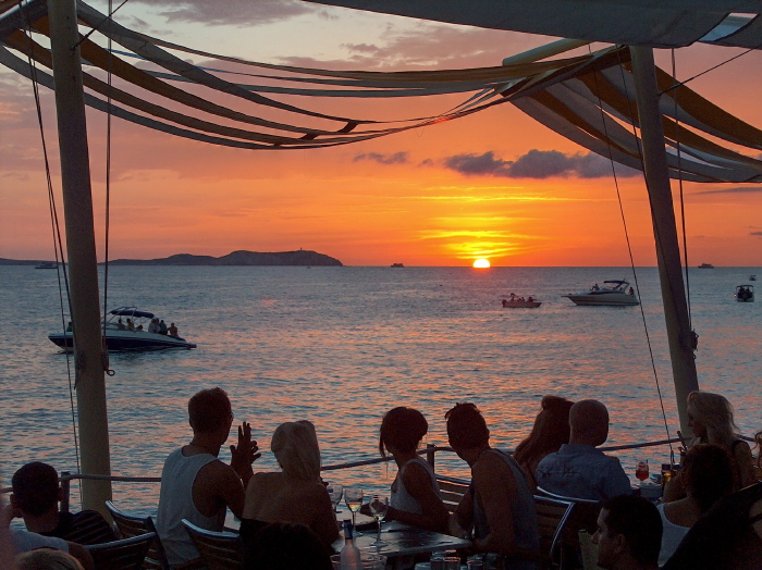 Cafe Mambo Sunset