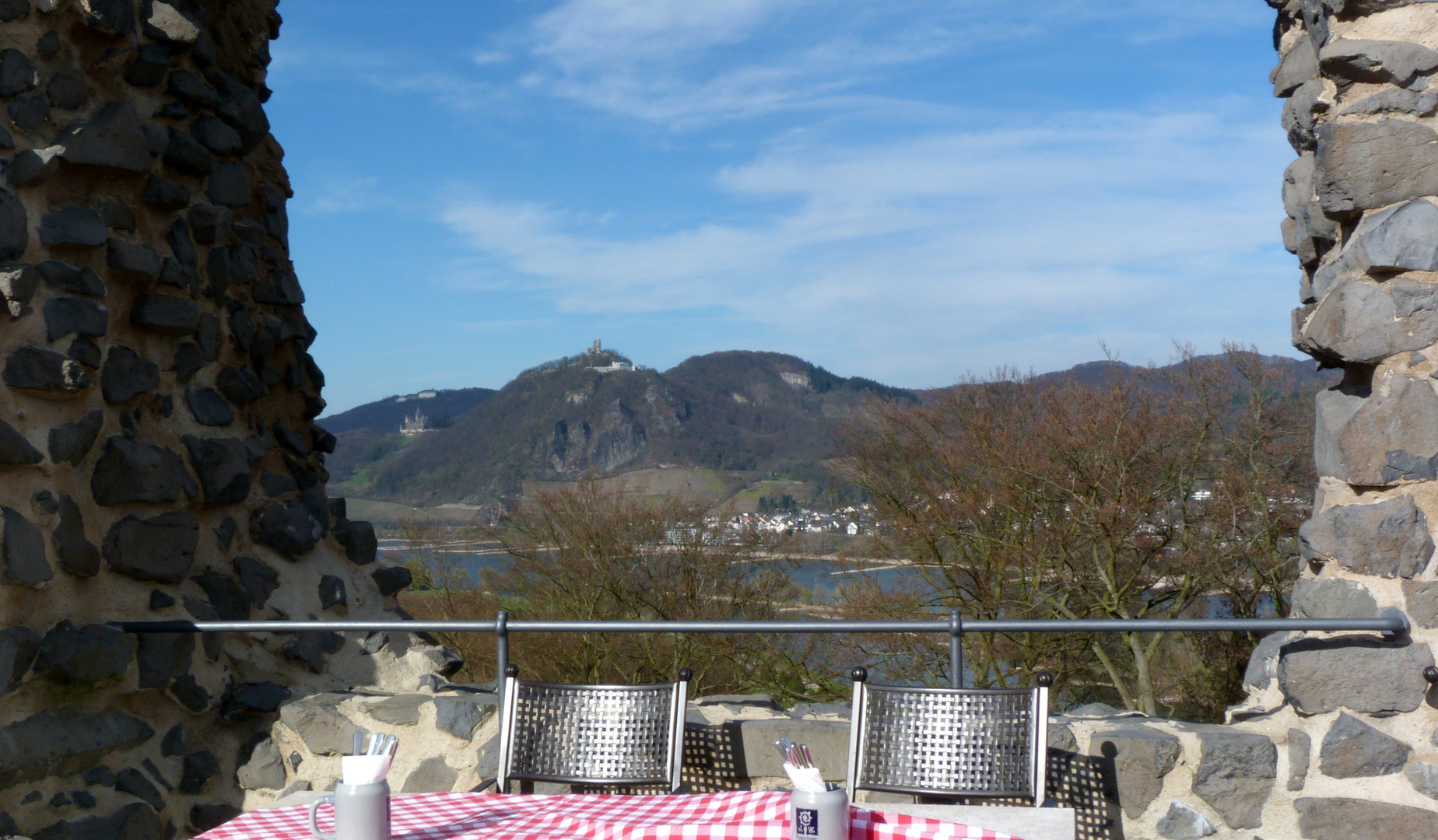 Café mit Ausblick