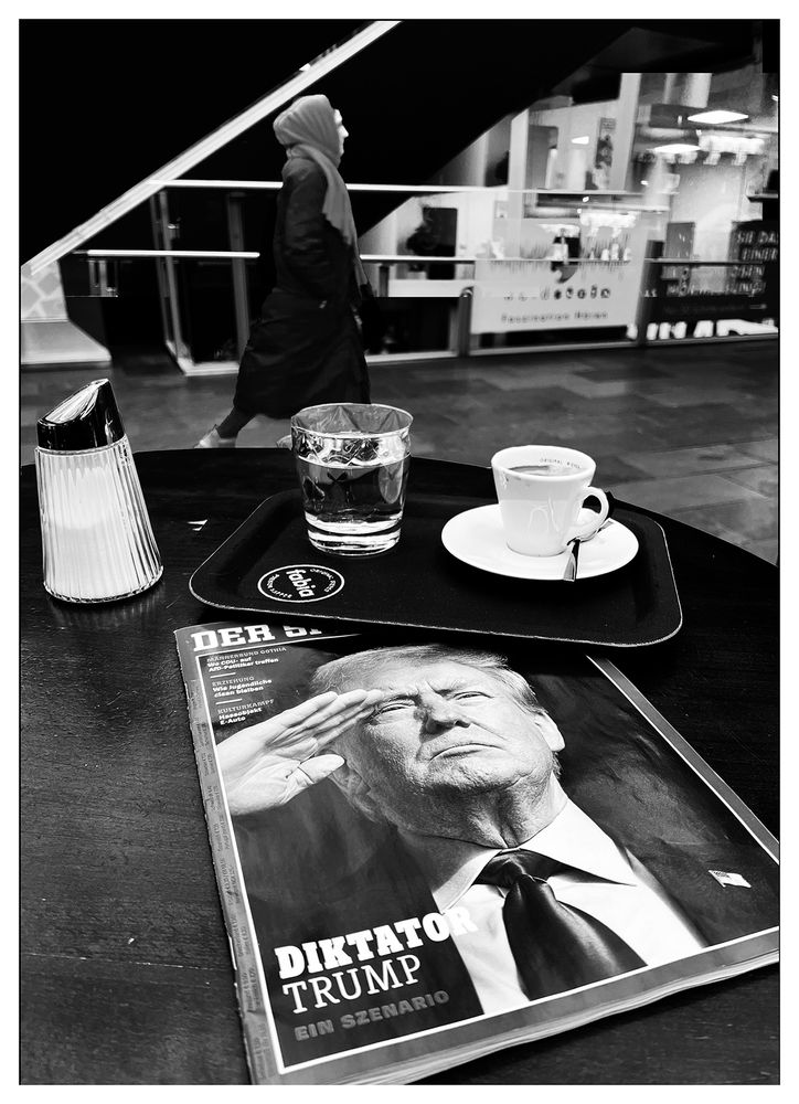 Cafe mit Trump .