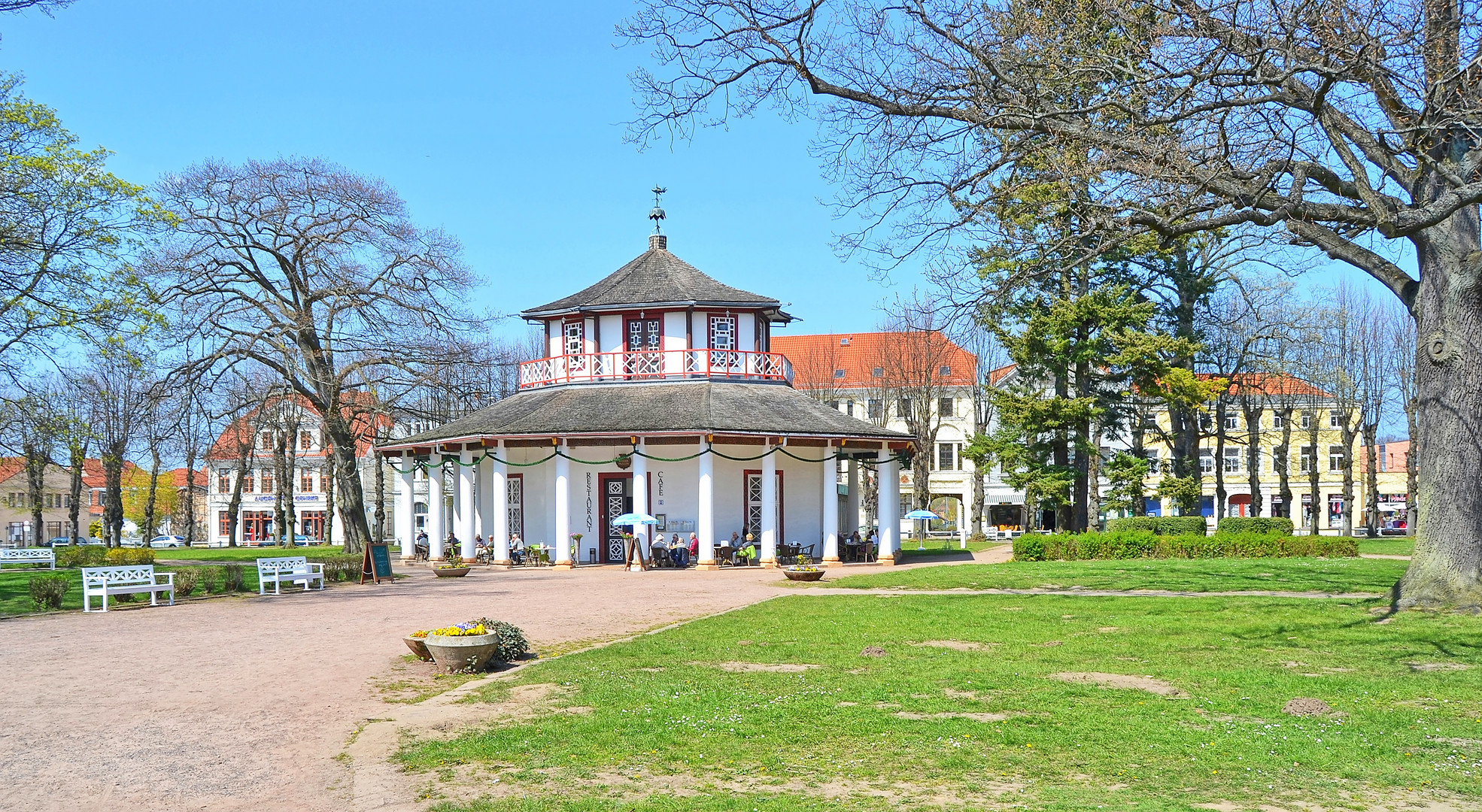 Cafe Restaurant im Park von Bad Doberan