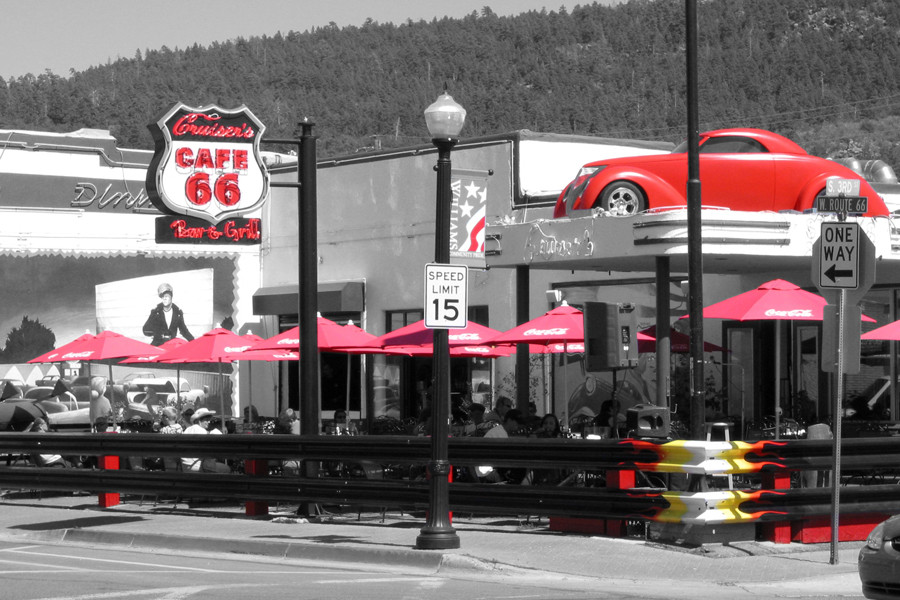 Cafe Route 66 in Williams (Arizona)