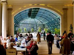 Cafeteria in den Königlischen Gewächshäusern