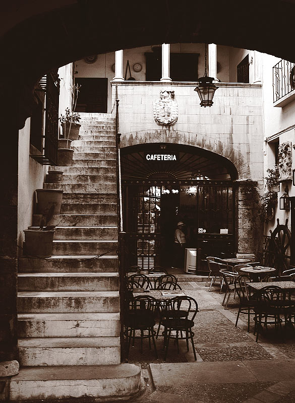 Cafeteria in Palma (Mallorca)