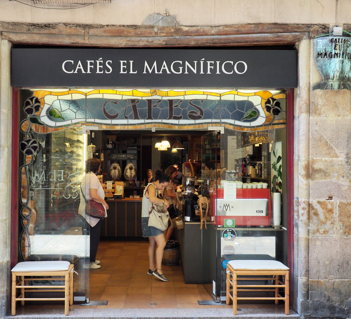 Caffe in Barcelona