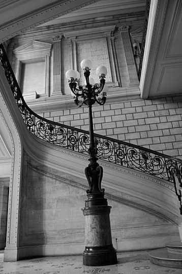 Cage d'escalier Université Bordeaux II