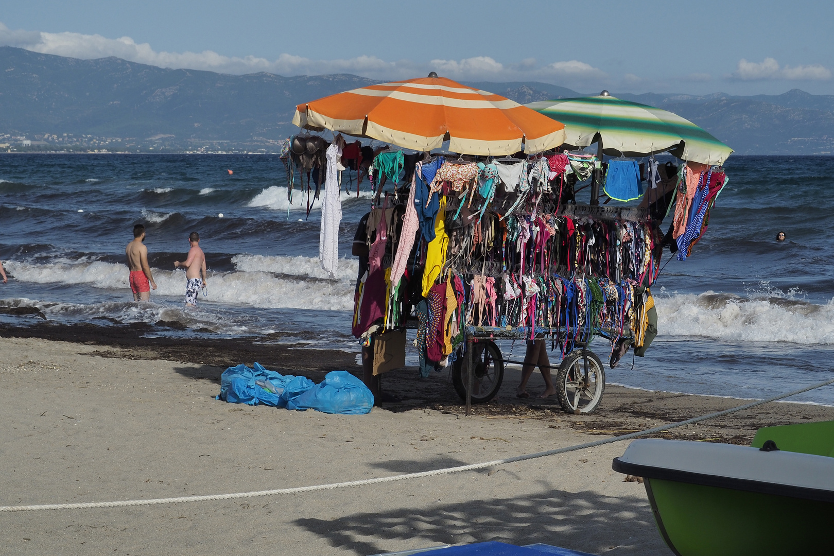 Cagliari Strandverkaufswagen 