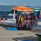 Cagliari Strandverkaufswagen 