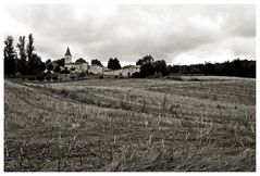 Cahors im Rücken