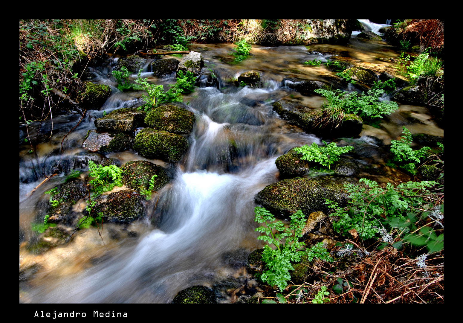 Caída del agua de Cercedilla(Para INAKI MATURANA)