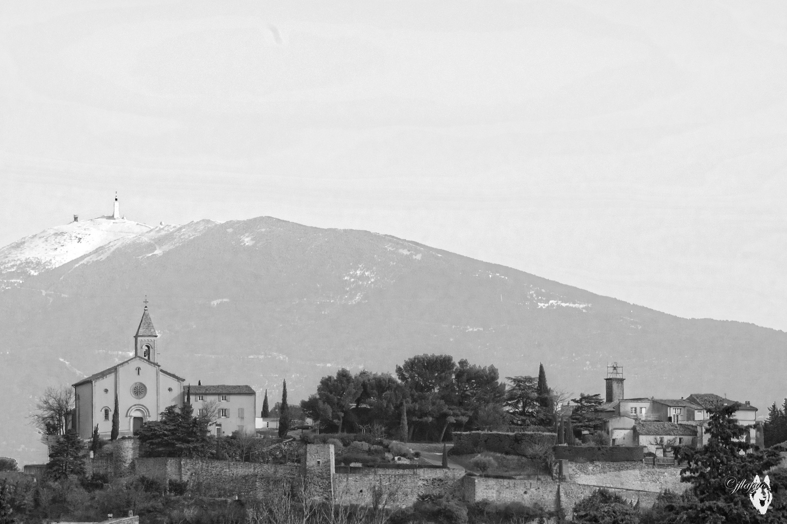 cairanne devant le ventoux