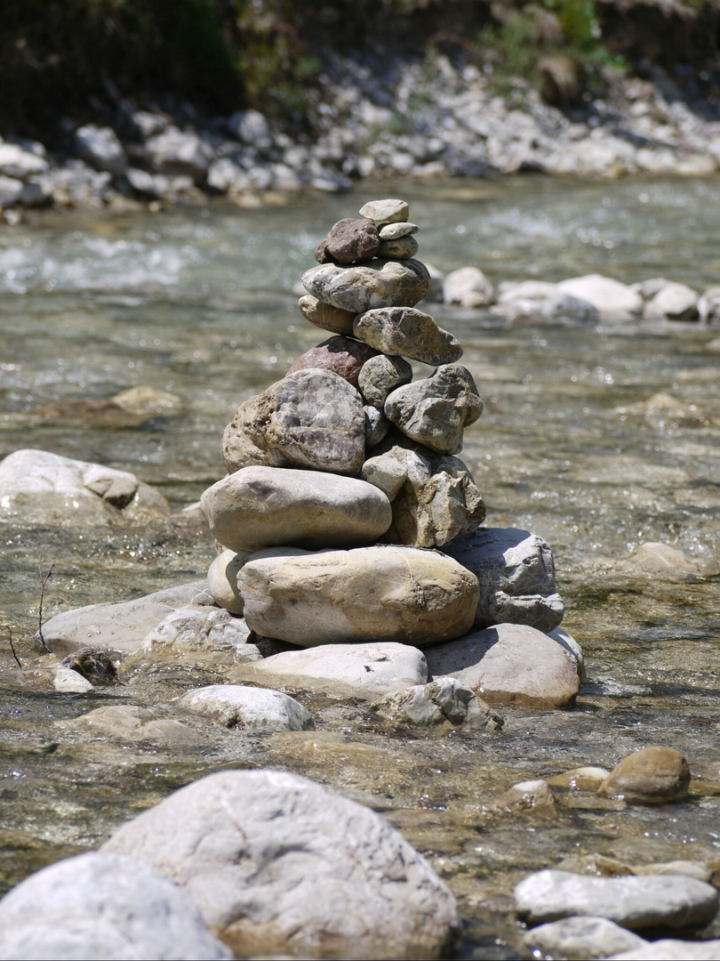 Cairn, Allgaeu, Ostrach