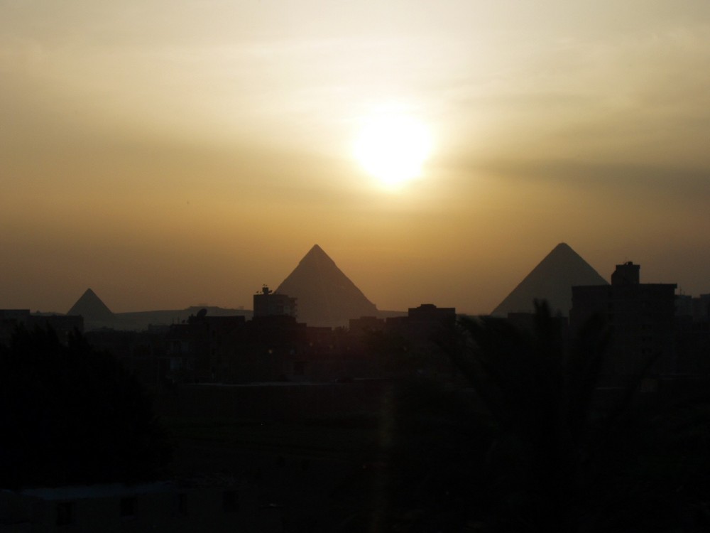 Cairo Antico & Moderno panorama notturno.