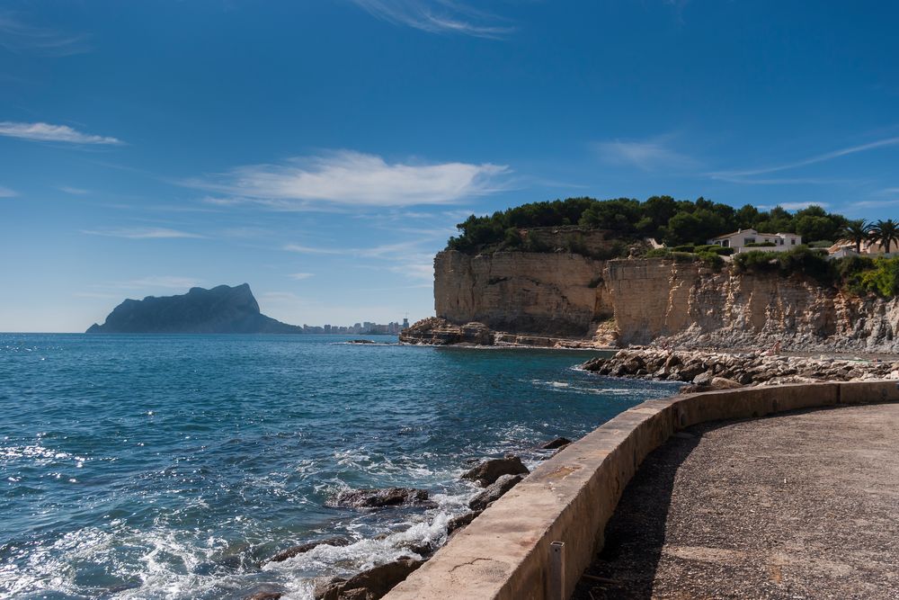 Cala Advogad y Ifach