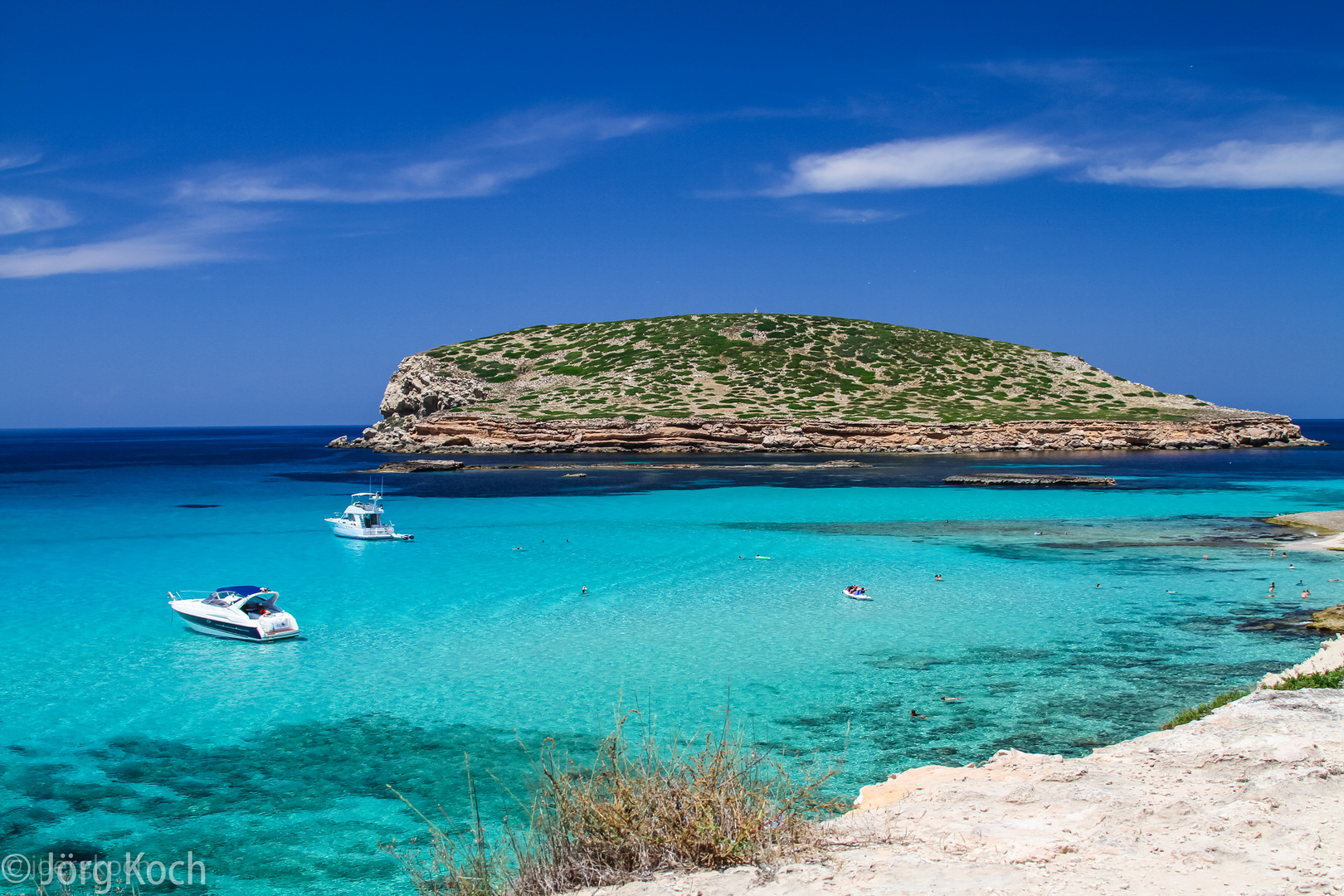 Cala Comte, Ibiza, Spanien