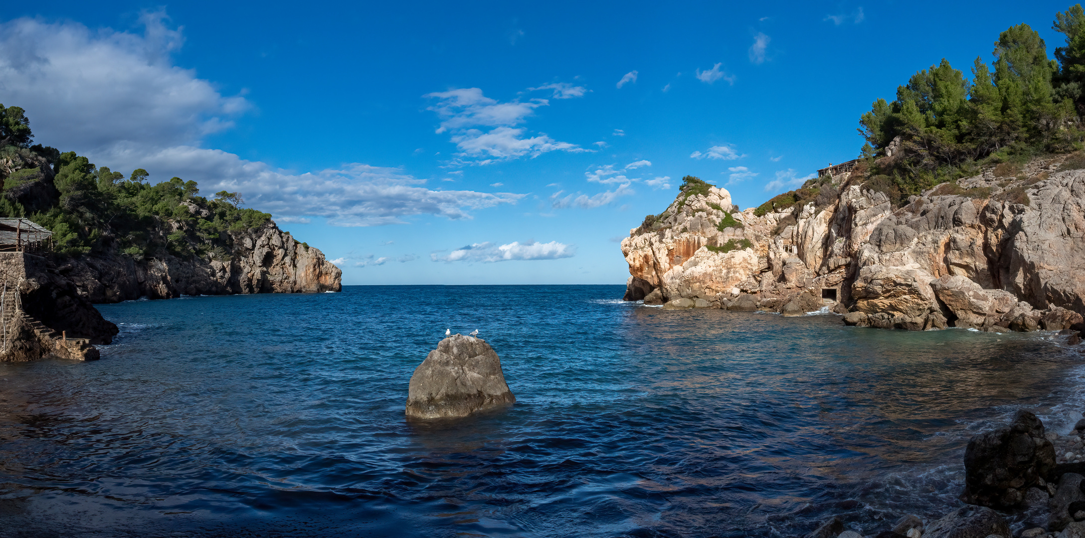 Cala Deia im Winter